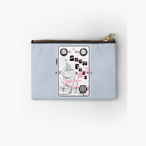Item preview, Ukiyo-e Japanese Woodblock Inspired Snow Fuzz Guitar Pedal designed and sold by globbs.