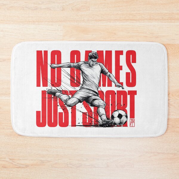 Item preview, NO GAMES JUST SPORT - Football - Soccer - FOOTBALL PLAYER - MEN - 1 designed and sold by ArtProjectShop.