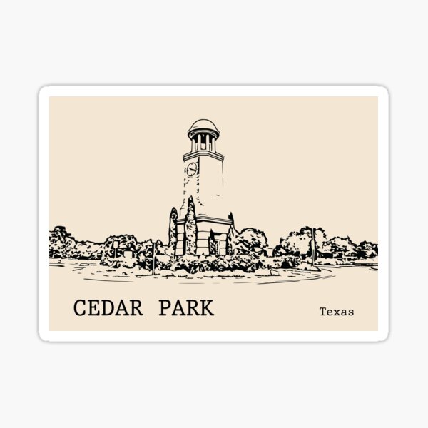 Item preview, Cedar Park Texas designed and sold by Lakeric.