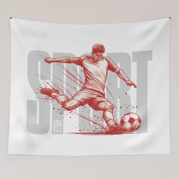 Artikelvorschau, SPORT - Fußball - Fußball - FUSSBALLSPIELER - MÄNNER - 5 entworfen und verkauft von ArtProjectShop.