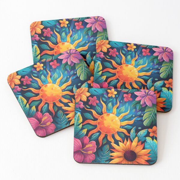 Item preview, Radiant Sunshine Fiesta Pattern designed and sold by AI-Only Creations.
