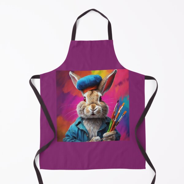 Item preview, Artistic rabbit for real artists designed and sold by TrendyGenZArt.