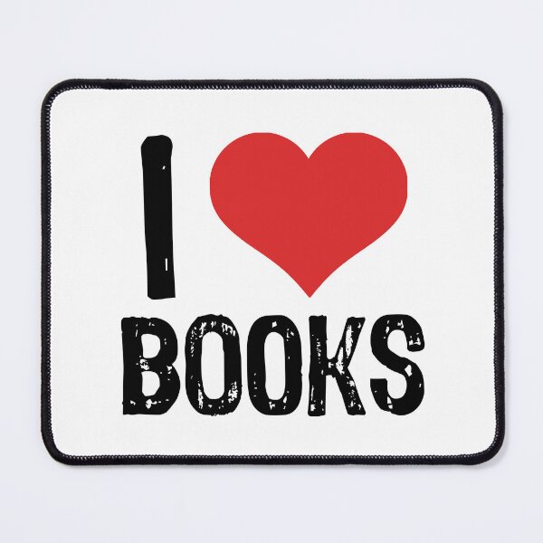 Item preview, I Love Books designed and sold by The "I Love Everything" Shop.