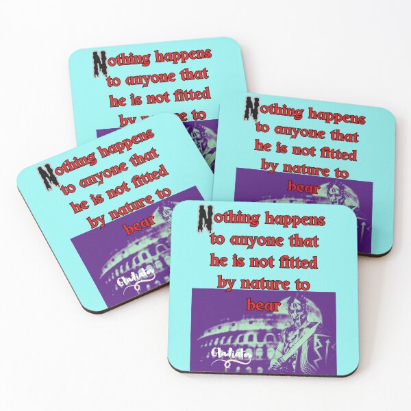 Item preview, Gladiator Movie Quote Russell Crowe Maximus designed and sold by MountainAndSea.