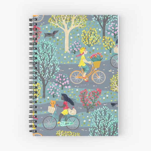 Item preview, cycling in Spring designed and sold by Gaia Marfurt.
