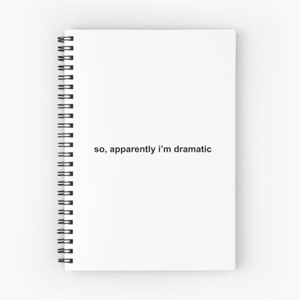 Item preview, so apparently i’m dramatic designed and sold by KingaDesigns.