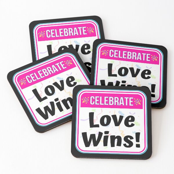 Item preview, CELEBRATE:  Love Wins! - funny celebration signs designed and sold by DesignsFromTW-S.