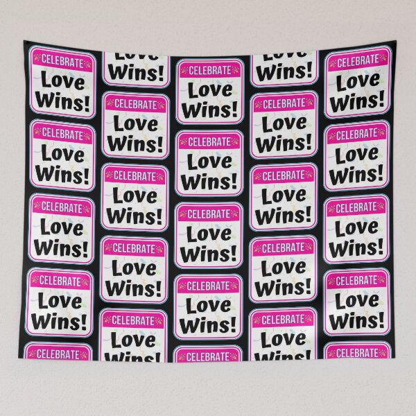 Item preview, CELEBRATE:  Love Wins! - funny celebration signs designed and sold by DesignsFromTW-S.