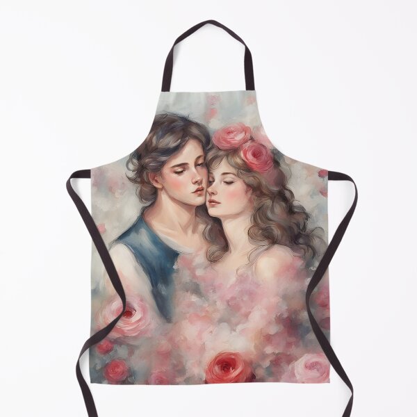 Item preview, Hopelessly Romantic Couple In Love Rose Garden Dreams designed and sold by VanillaBlueSky.