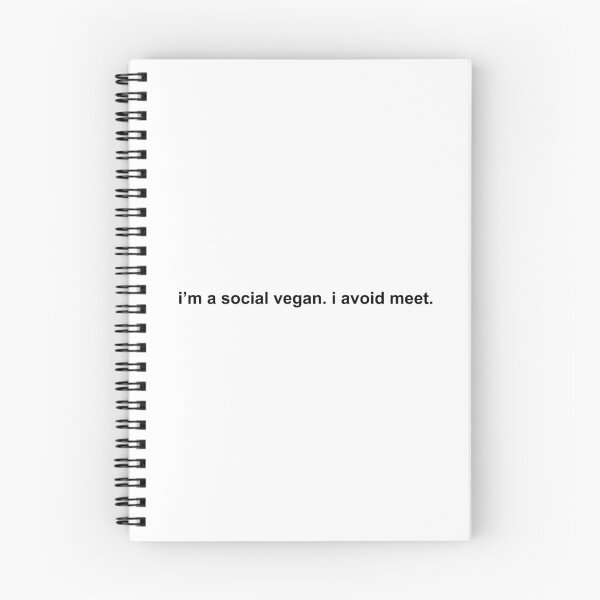 Item preview, i’m a social vegan i avoid meet designed and sold by KingaDesigns.