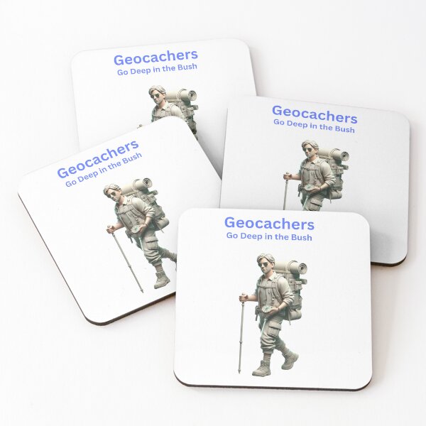 Item preview, Geocachers Go Deep in the Bush designed and sold by jglobal360.