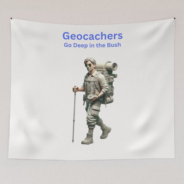 Item preview, Geocachers Go Deep in the Bush designed and sold by jglobal360.