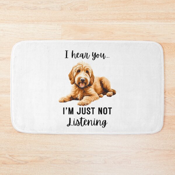 Item preview, Stubborn Goldendoodle Not Listening designed and sold by Fredster1966.