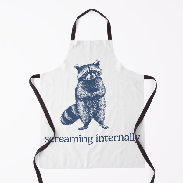 Item preview, Screaming Internally Vintage Racoon designed and sold by lostinpixels.
