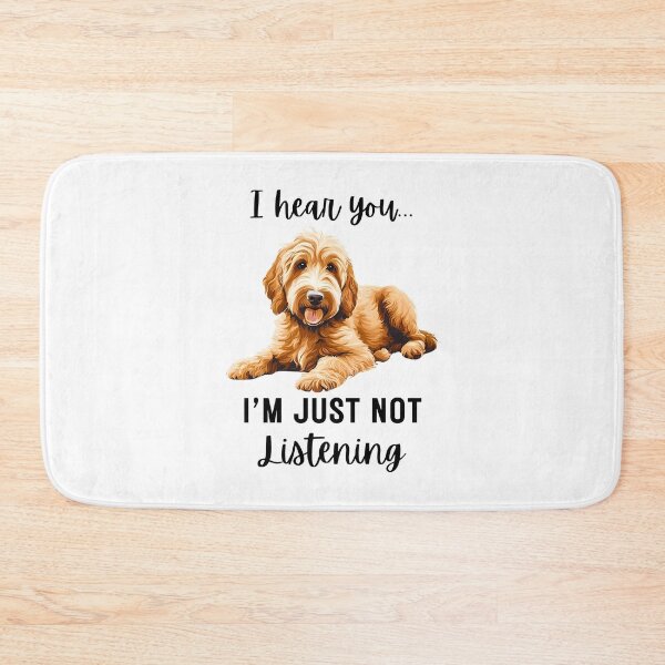 Item preview, Stubborn Goldendoodle Not Listening designed and sold by Fredster1966.