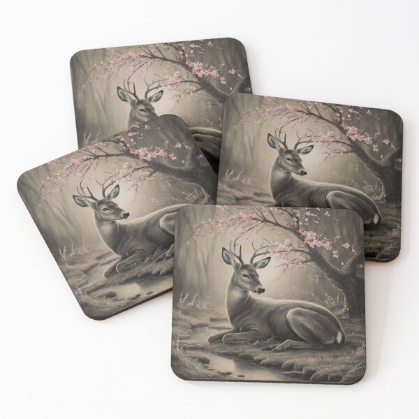 Item preview, Deer At Rest designed and sold by MyHeartNSoulArt.