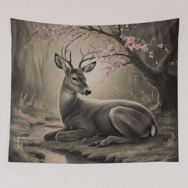 Item preview, Deer At Rest designed and sold by MyHeartNSoulArt.
