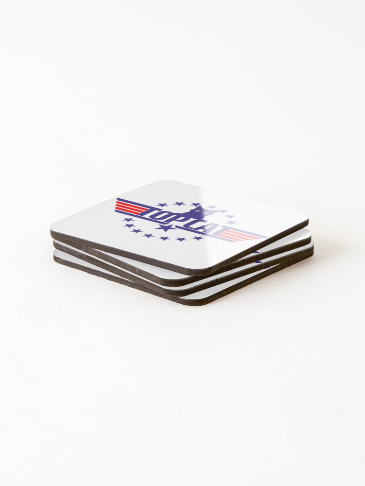 Thumbnail 4 of 5, Coasters (Set of 4), Top Cat designed and sold by DrobsGraphics.