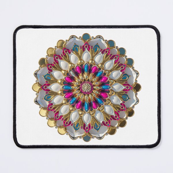 Item preview, 3D Colorful Pink Mandala 2 designed and sold by PinkGoddessLove.