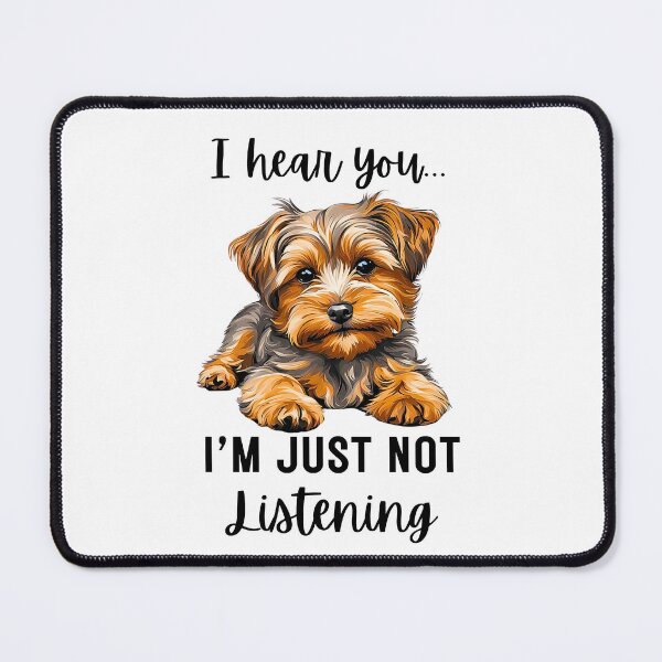 Item preview, Stubborn Yorkipoo Not Listening designed and sold by Fredster1966.