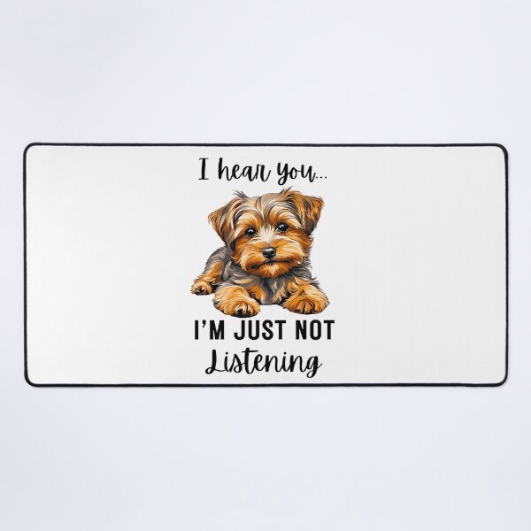Item preview, Stubborn Yorkipoo Not Listening designed and sold by Fredster1966.