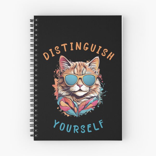 Item preview, Funny Cat: Distinguish Yourself designed and sold by ElegantOutlines.