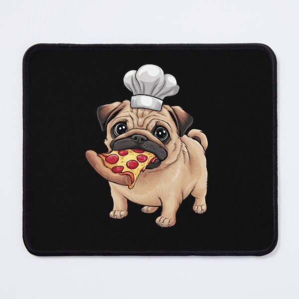 Item preview, Cute Pug Pizza Chef - Funny Pug designed and sold by canvadreamer444.