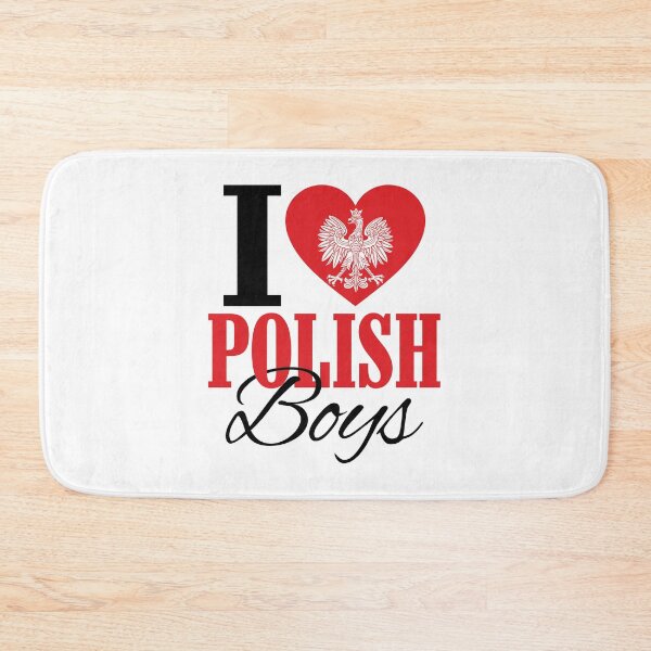 Item preview, I Love Polish Boys Heart Girlfriend GF designed and sold by jaygo.