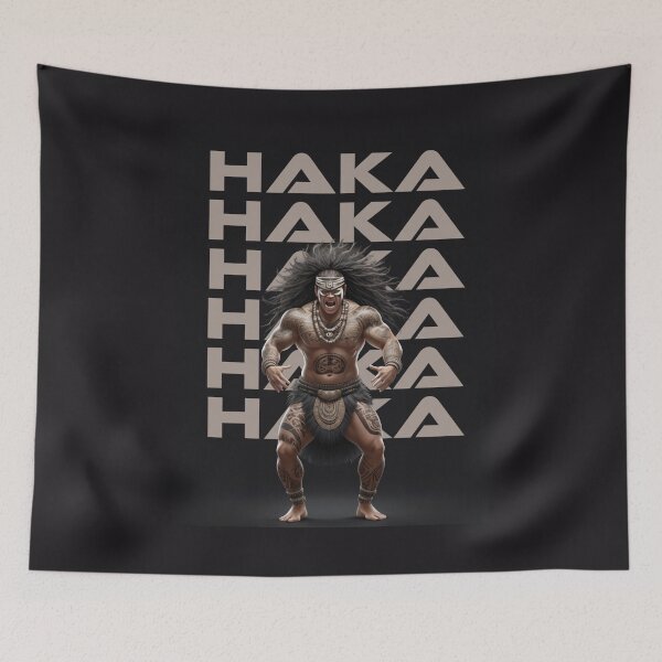 Item preview, Haka men New Zealand gif designed and sold by La Loca.