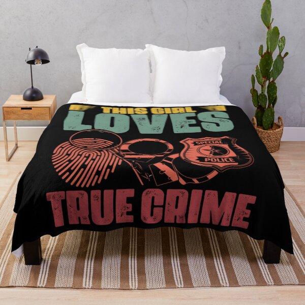 Item preview, This Girl Loves True Crime For A True Crime Show designed and sold by DominicAquino.