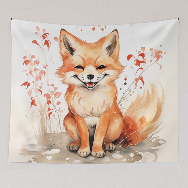 Item preview, Happy Fox designed and sold by Rtymer.