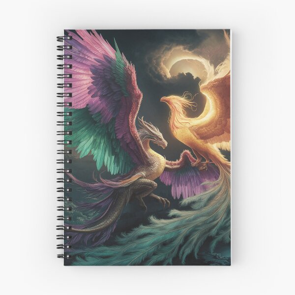 Item preview, Dragon and Phoenix Art designed and sold by MyHeartNSoulArt.