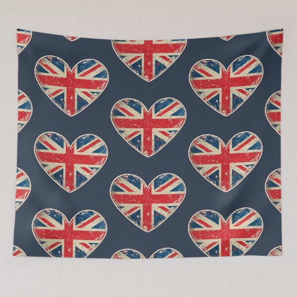 Item preview, RETRO UNION JACK UK FLAG GB GREAT BRITIAN designed and sold by NikoDeeko.