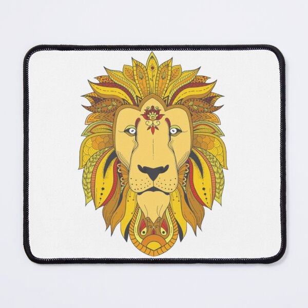 Item preview, patterend lion face designed and sold by Original One’s.