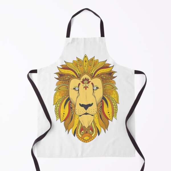 Item preview, patterend lion face designed and sold by Original One’s.