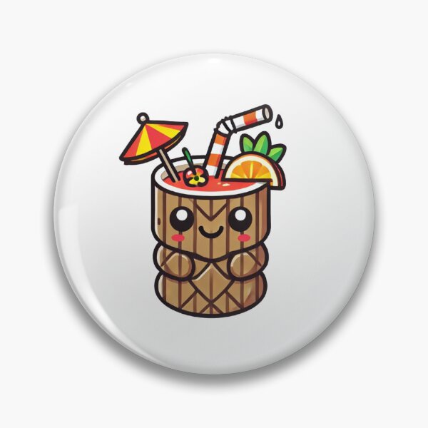 Item preview, Sip Happens, Especially with Tiki designed and sold by 1Shot Gifts.