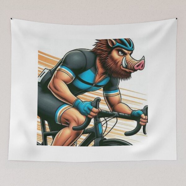 Item preview, Warthog loves cycling designed and sold by BonoloStore.
