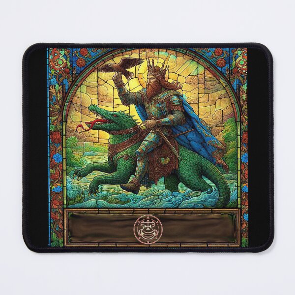 Item preview, AGARES, SECOND SPIRIT OF THE GOETIA (VERSION 1) designed and sold by CinemaObscura.