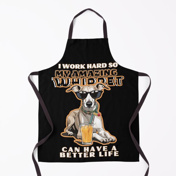 Item preview, whippet dog Lovers "I work hard so my amazing whippet dog can have a better life" designed and sold by GoodyPaws.