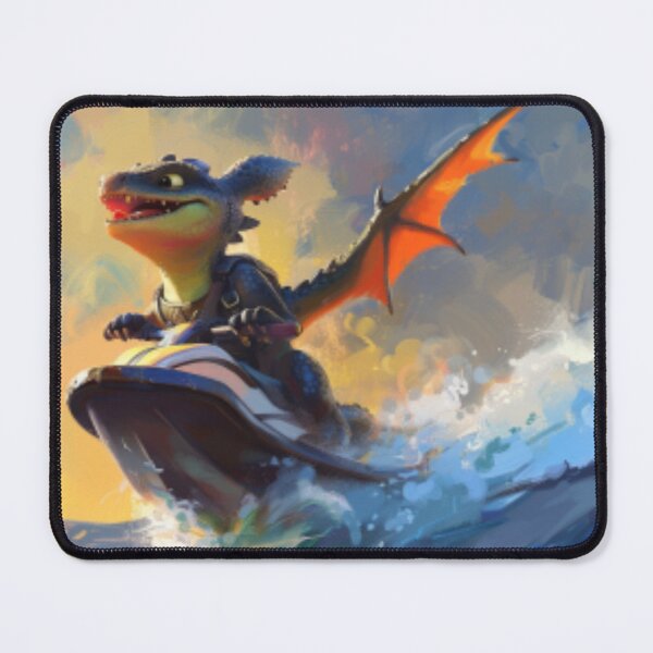 Item preview, Dragon on a Jet-Ski designed and sold by SkyBridgePRJ.