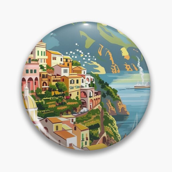 Item preview, Almafi Coast Travel Poster, Perfect Gift for Travel Enthusiasts, Vintage Style Wall Art, Italy Wall art for home decor, Almafi Coast print. designed and sold by Thegalleryshop1.