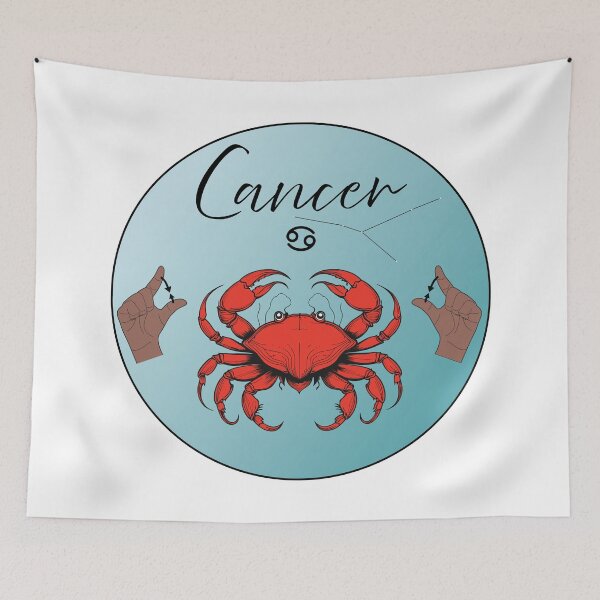 Item preview,  ASL Zodiac Sign - Cancer - Dark Skin Tone designed and sold by ASL-Belle.