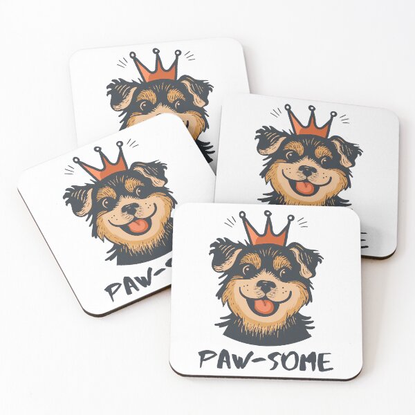 Item preview, Paw-some: Crowned Canine Portrait designed and sold by NatureStyle555.