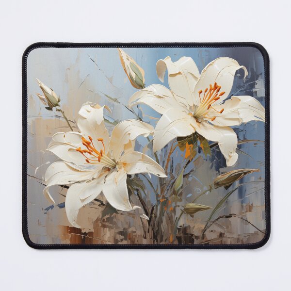Artikelvorschau, Lily - Impasto Floral entworfen und verkauft von KootenayDesigns.