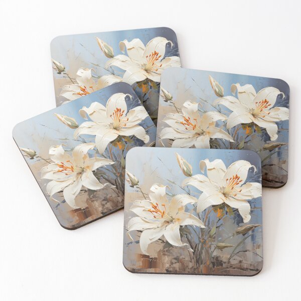 Artikelvorschau, Lily - Impasto Floral entworfen und verkauft von KootenayDesigns.