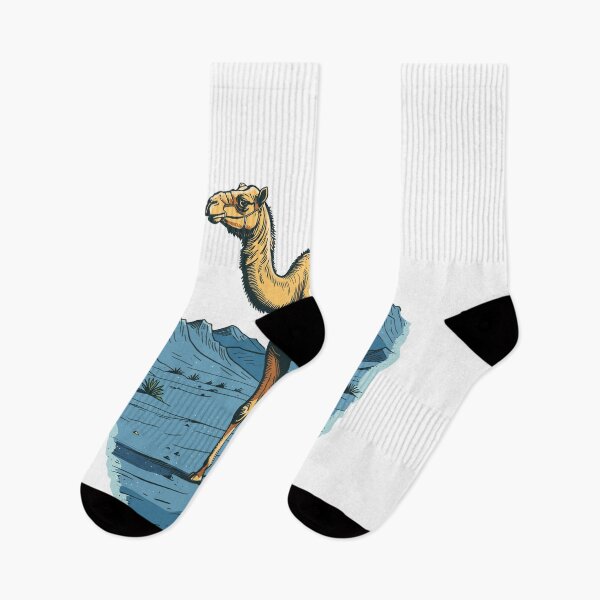Item preview, Solitary Camel in Desert Serenity designed and sold by MadeiraPrint.