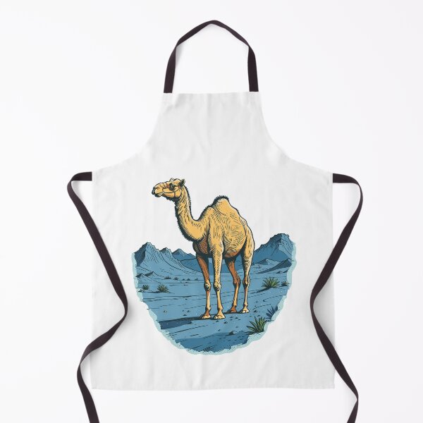 Item preview, Solitary Camel in Desert Serenity designed and sold by MadeiraPrint.