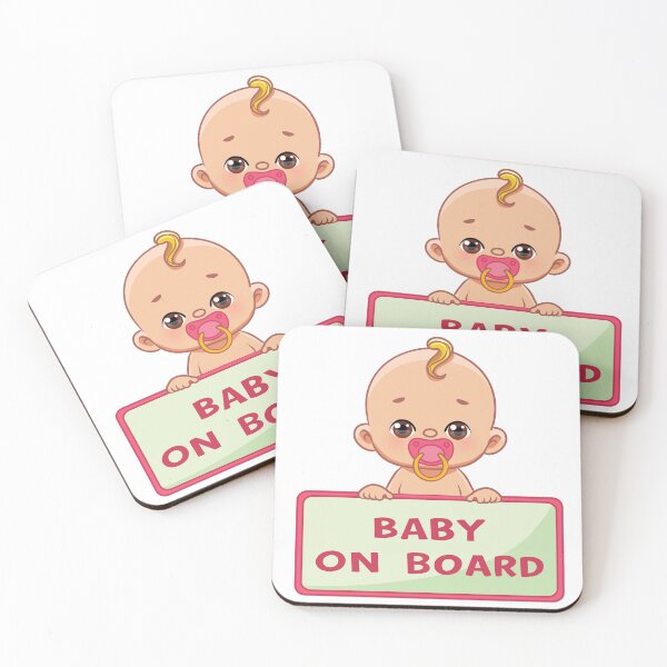 Item preview, "Baby on Board" designed and sold by JoyColorLove.
