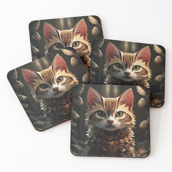 Item preview, 3d cute cats designed and sold by cu-animals-te.