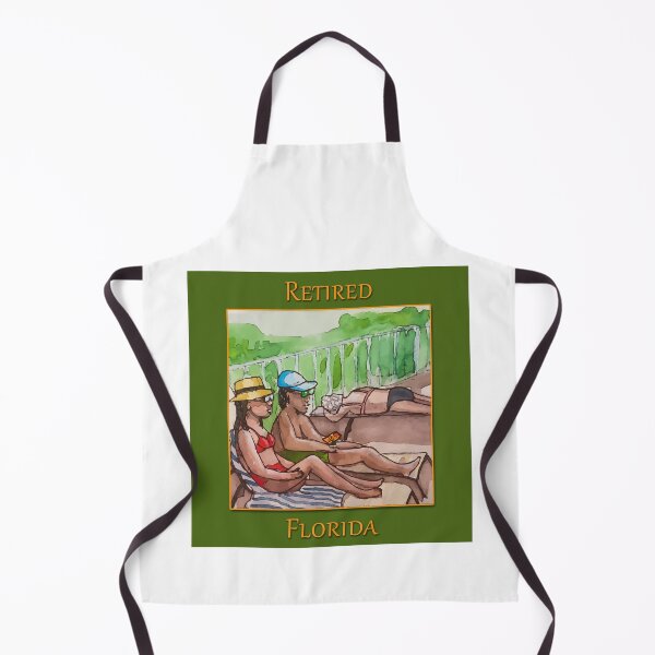 Item preview, Retired in Florida sitting by the pool designed and sold by welshdesigns.